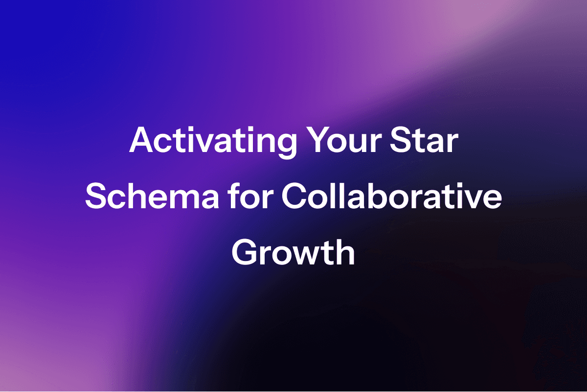 The Living Data Warehouse: Activating Your Star Schema for Collaborative Growth