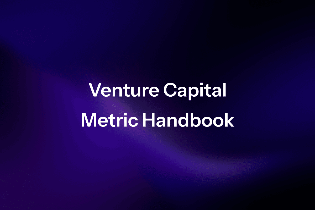 Venture Capital Metric Handbook (2026)